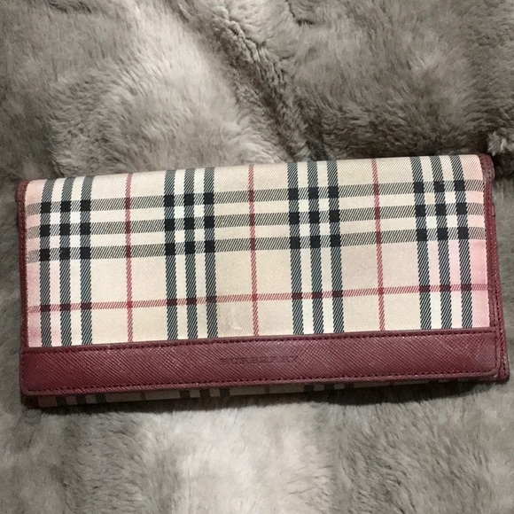 Burberry Handbags - Authentic Burberry ladies long bifold wallet